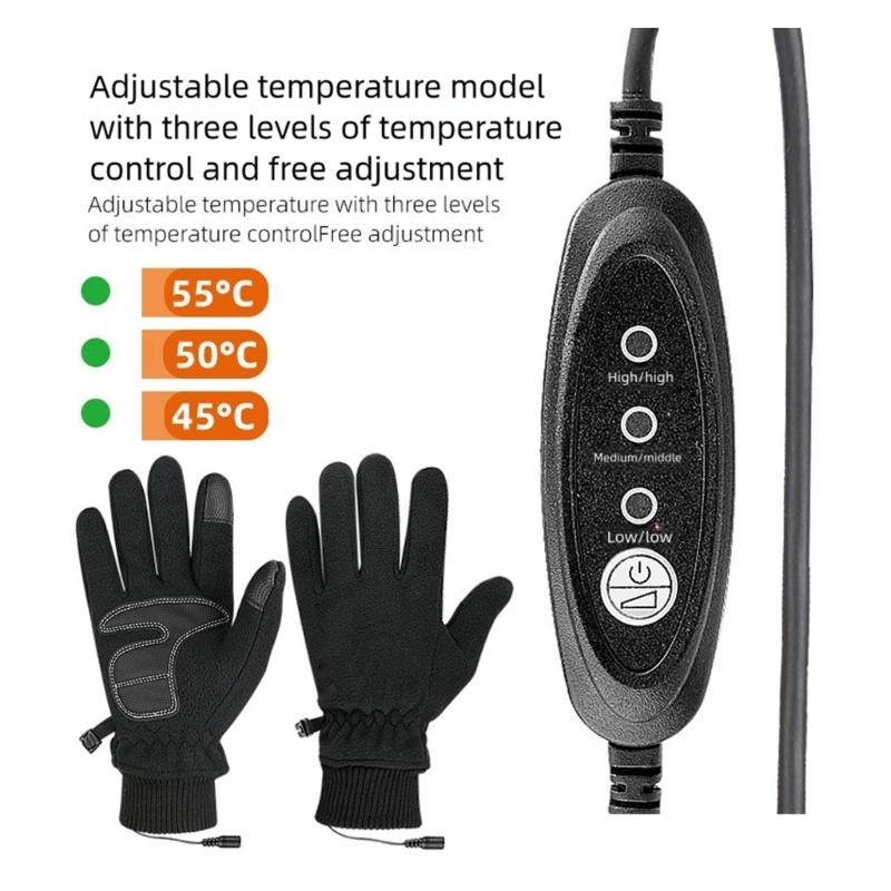 Snow Glove Insulated - قفازات شتوية ساخنة بتصميم مقاوم للماء