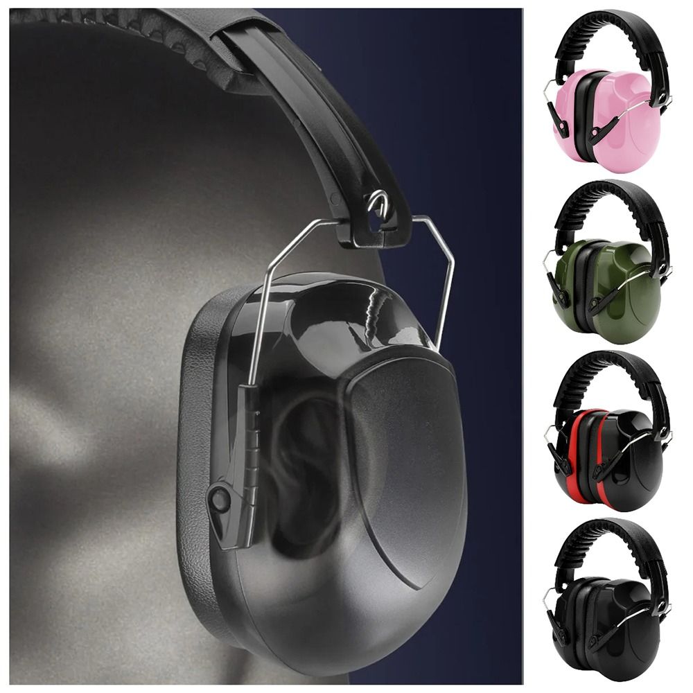 Earmuffs Foldable - SNR-34dB غطاء للأذنين قابل للتعديل للرأس