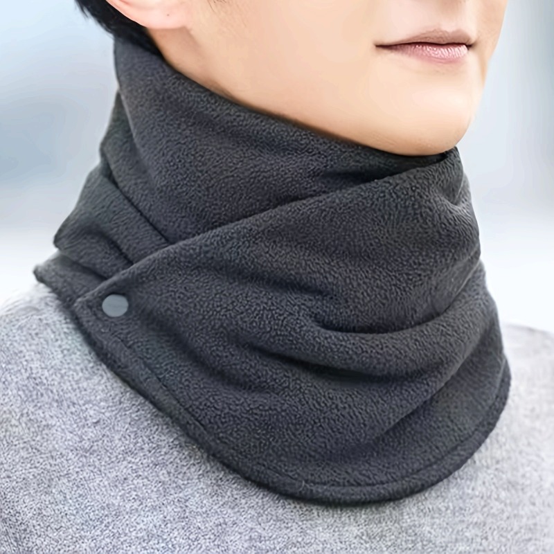 Neck Gaiter Fleece - 1 قطعة الشتاء سميكة مبطنة بالصوف