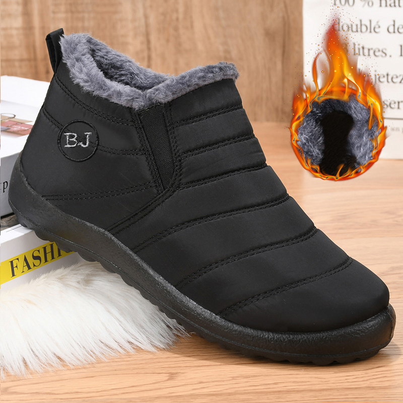 Waterproof Winter Boot - أحذية رجالية دافئة منصة الثلوج أحذية