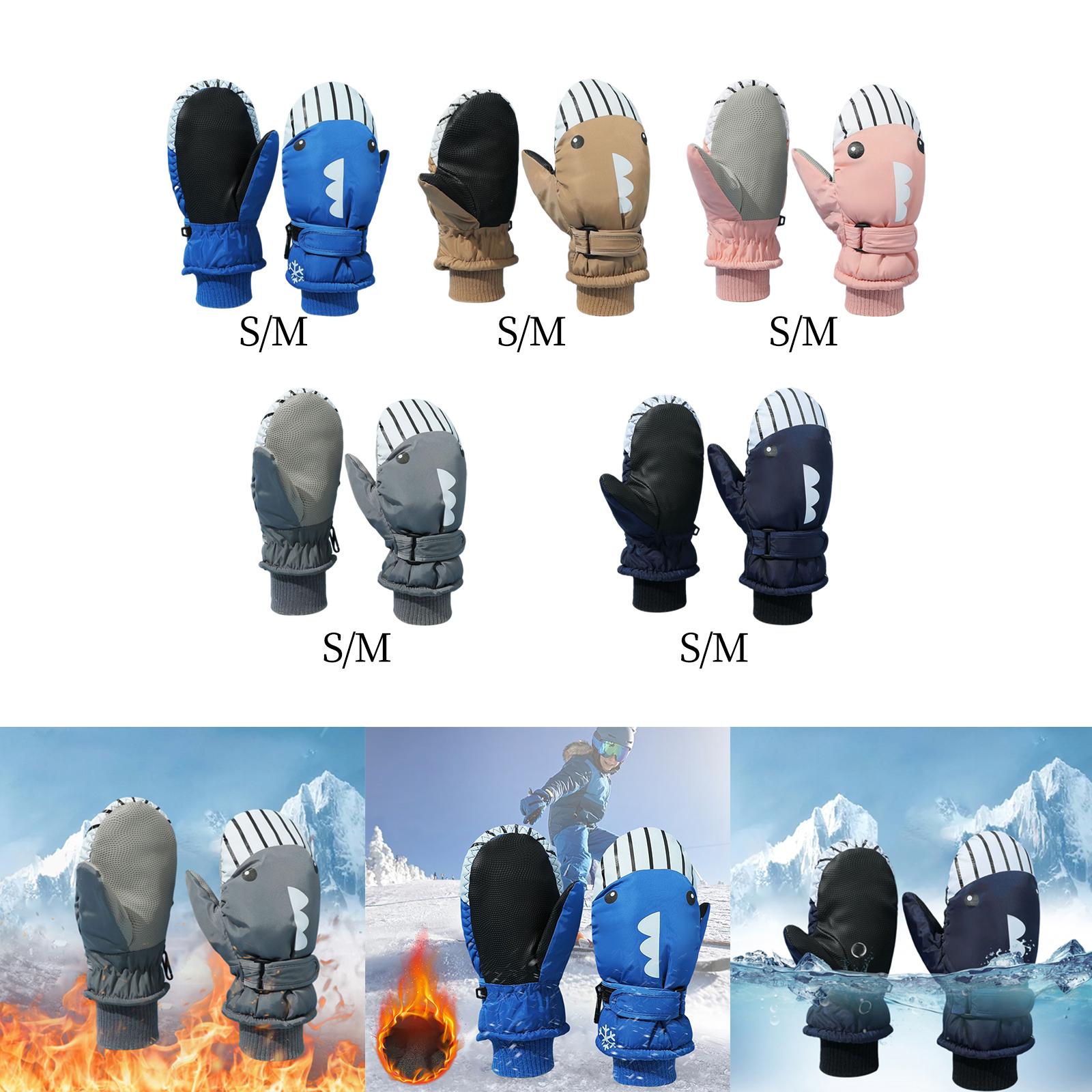 Snow Glove Insulated - قفازات معزولة محمولة سميكة ومريحة ودافئة