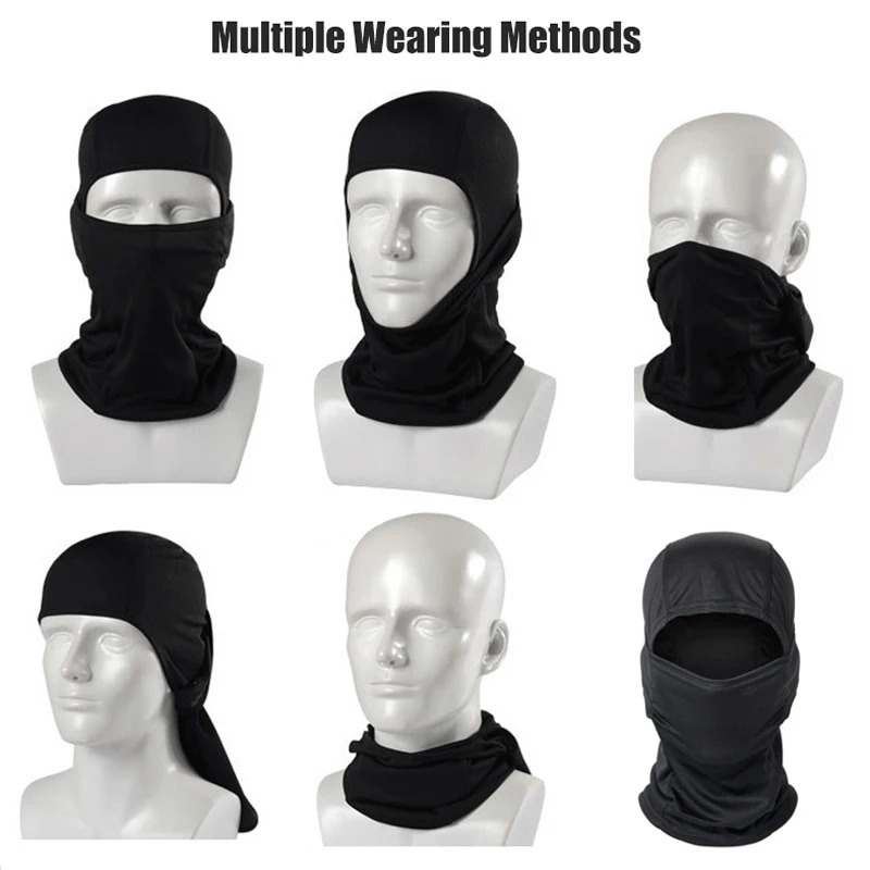 Balaclava Ski Mask - التمويه بالاكلافا قبعة الدراجات قناع الوجه