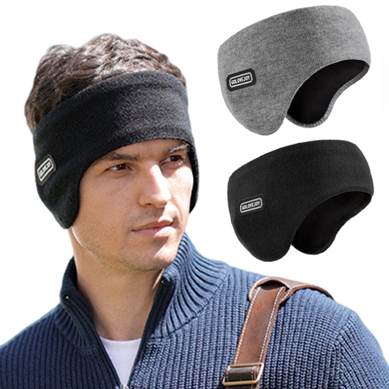 Fleece Ear Warmer Band - الشتاء الدافئة غطاء للأذنين للنساء الرجال