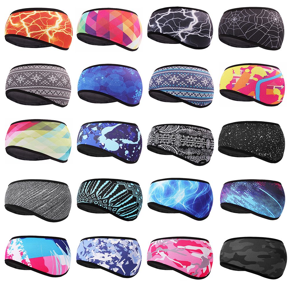 Fleece Ear Warmer Band - العصابات الشعر الصوف غطاء الأذن النساء