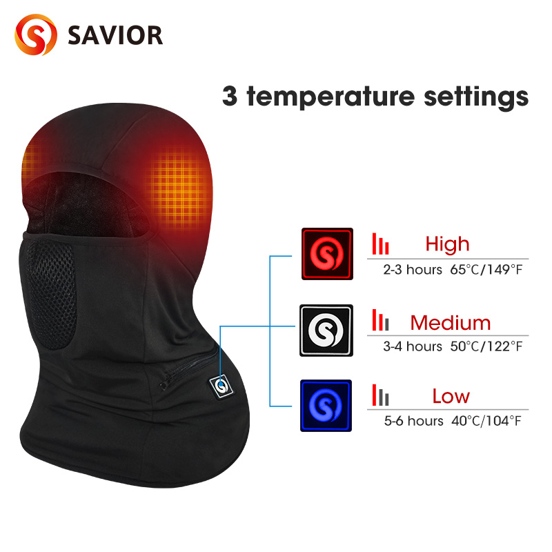 Savior تدفئة الحرارة قناع للتز - مراجعة Balaclava Ski Mask وسعره