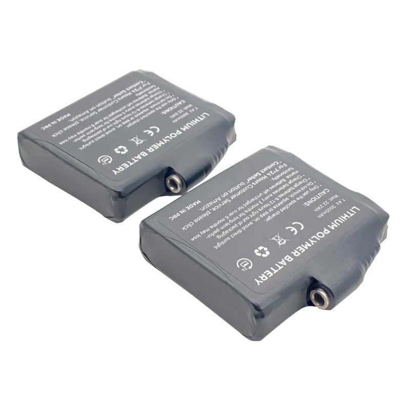 2-8 قطعة ليثيوم بوليمر 7.4 فول - مراجعة Heated Vest Battery وسعره