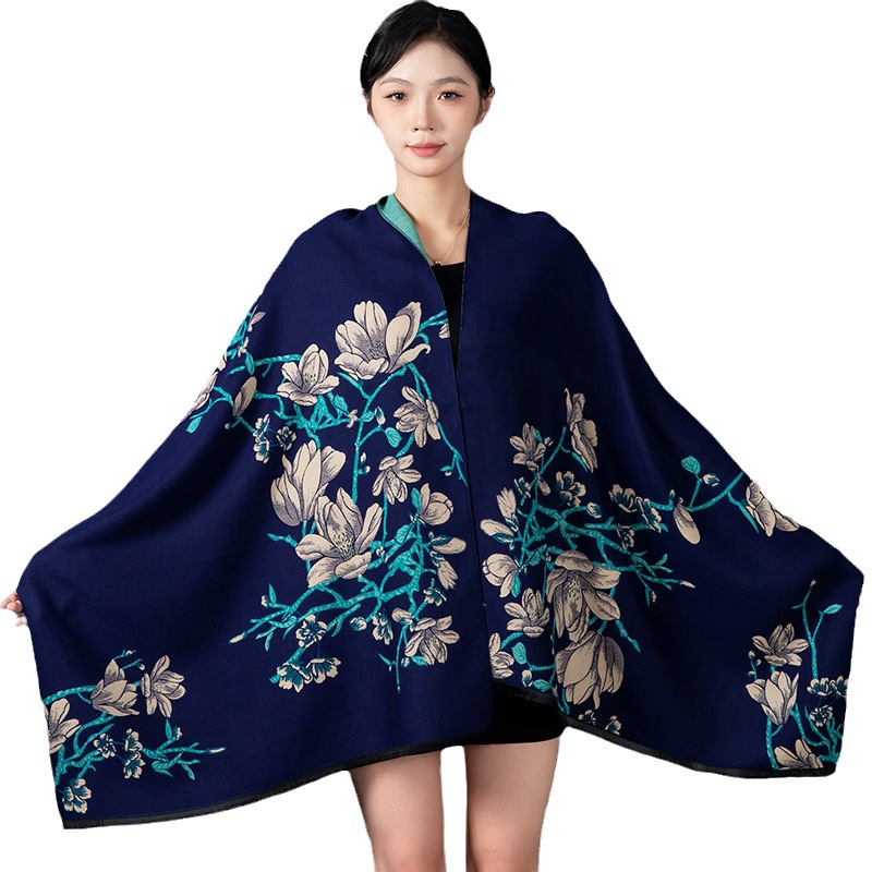 النساء الشتاء شال الكشمير وشاح - مراجعة Shawl Wrap Winter وسعره
