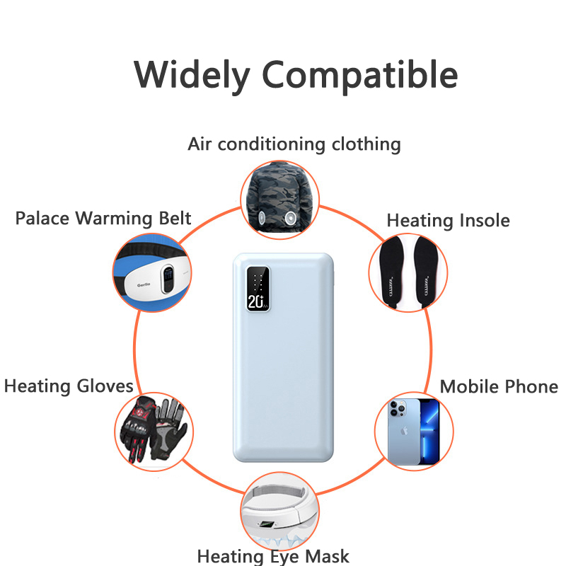 7.4 فولت تيار مستمر سترة ساخنة - مراجعة Heated Vest Battery وسعره
