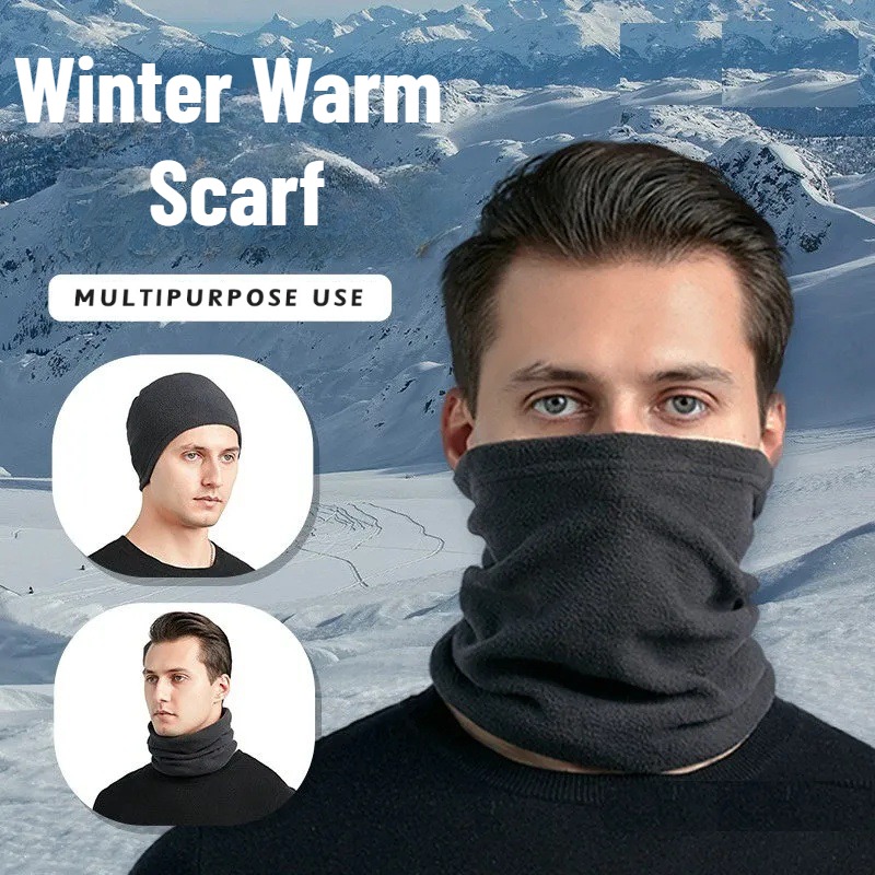 غطاء وجه شتوي وواقي رقبة دافئ  - مراجعة Neck Gaiter Fleece وسعره