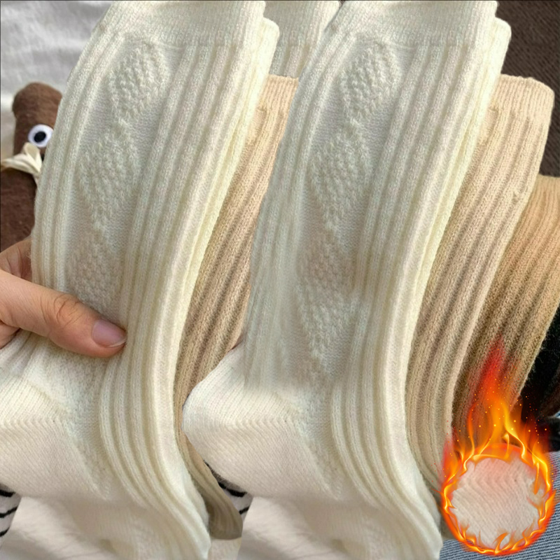 3 أزواج من الجوارب الصوفية الك - مراجعة Thermal Sock Wool وسعره