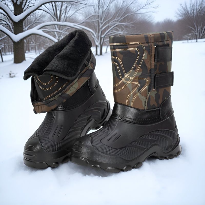 أحذية ثلجية كبيرة الحجم، مقاوم - مراجعة Waterproof Winter Boot وسعره