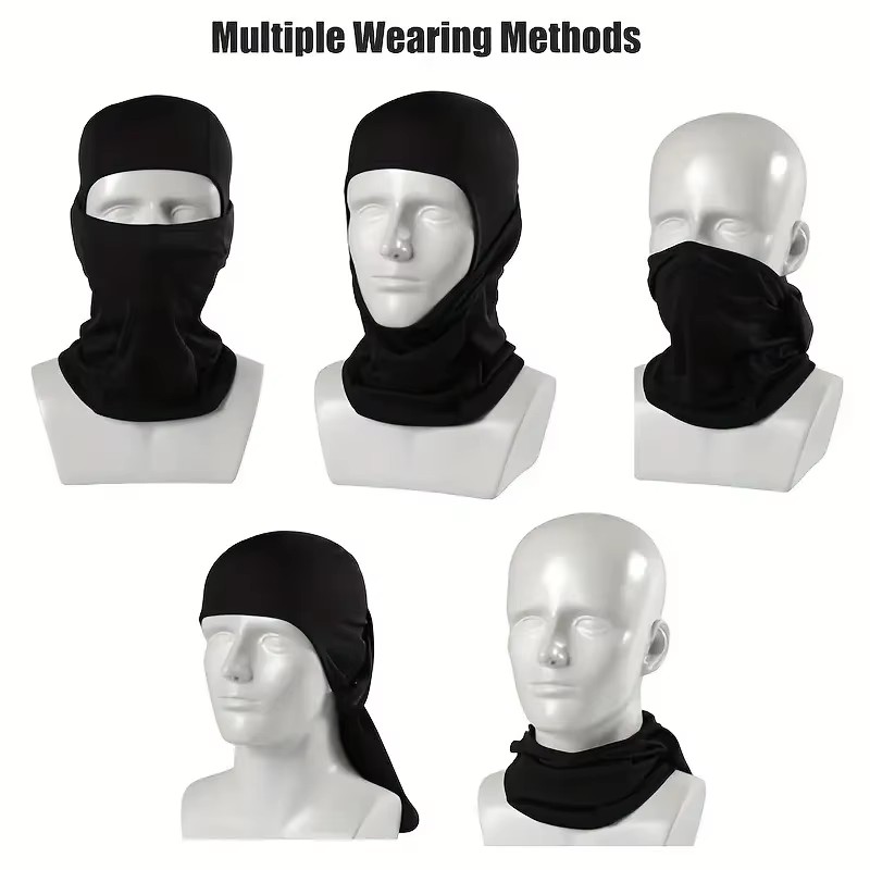 قناع وجه كامل تكتيكي مقاوم للر - مراجعة Balaclava Ski Mask وسعره
