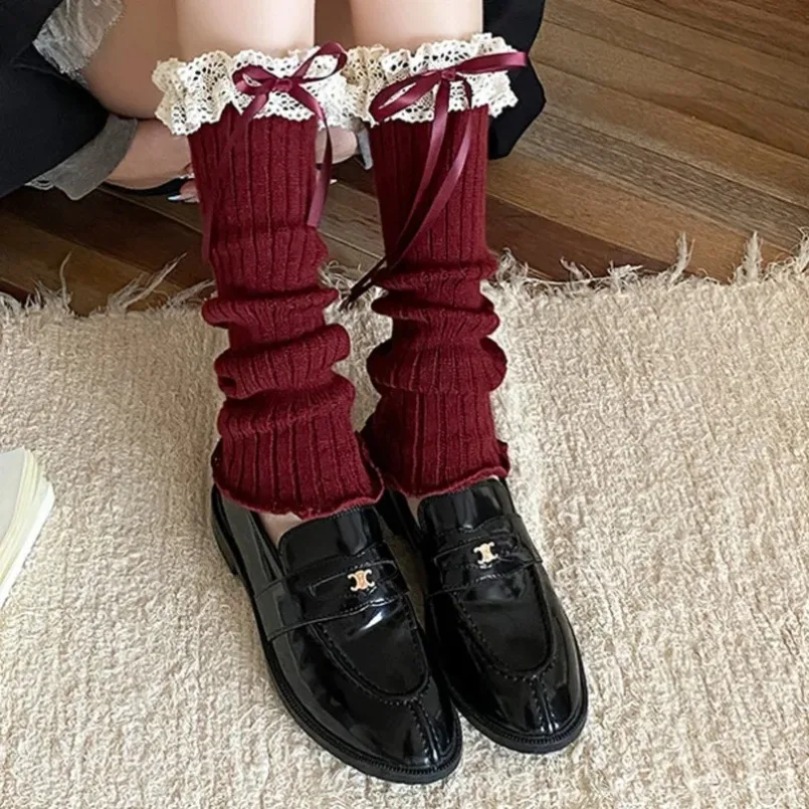 جوارب تدفئة للساق للنساء مع في - مراجعة Thermal Sock Wool وسعره