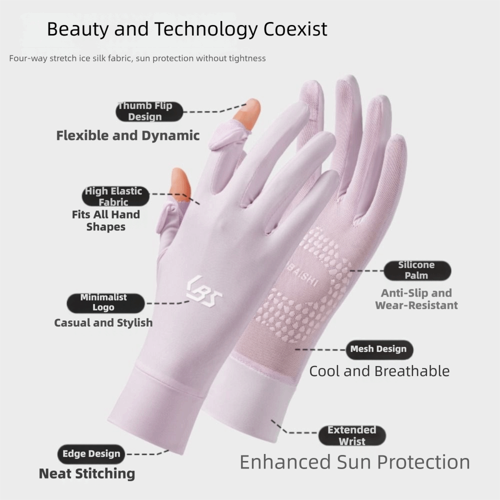 قفازات واقية من الأشعة فوق الب - مراجعة Touch Screen Gloves وسعره