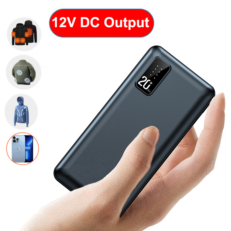 JayoWade 12 فولت تيار مستمر مخ - مراجعة Heated Vest Battery وسعره