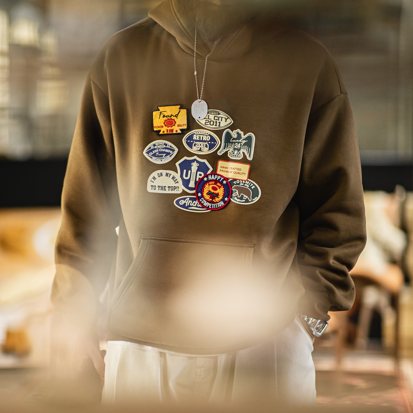 Maden Vintage الرجال المطرزة ش - مراجعة Sherpa Hoodie Fleece وسعره