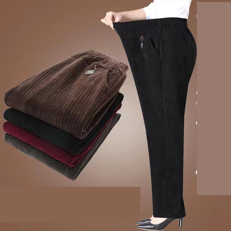 المعتاد XL-8XL سروال قصير منتص - مراجعة Corduroy Pant Warm وسعره
