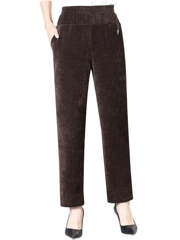 المعتاد XL-8XL سروال قصير منتص - مراجعة Corduroy Pant Warm وسعره