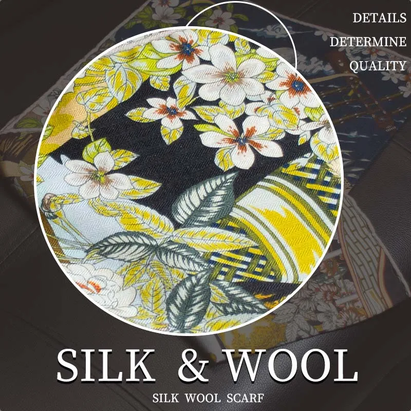 وشاح مربع دافئ ذو وجهين للنساء - مراجعة Shawl Wrap Winter وسعره