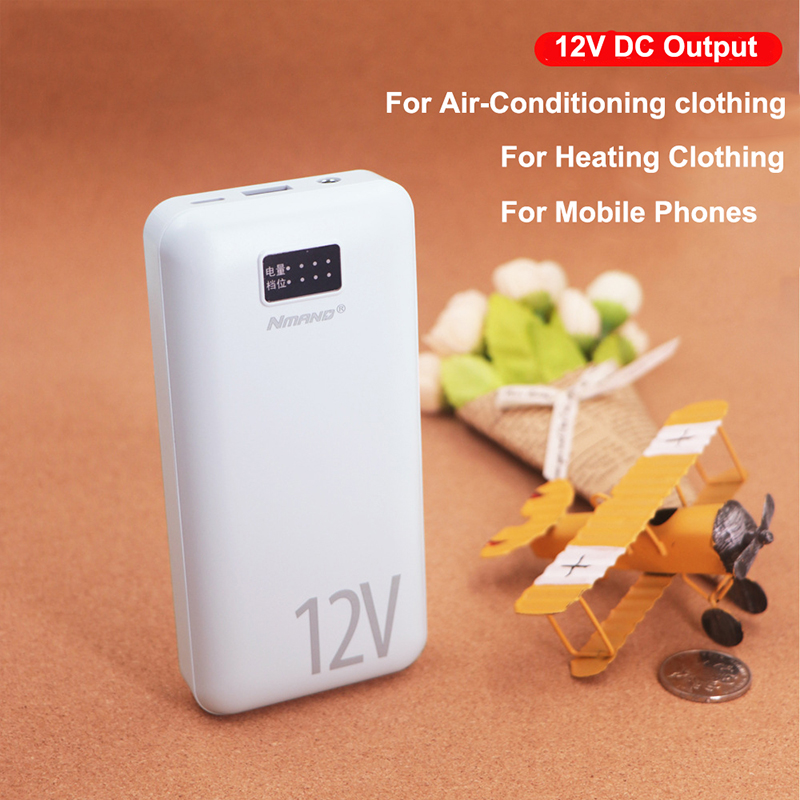 بنك طاقة 12 فولت تيار مستمر بس - مراجعة Heated Vest Battery وسعره