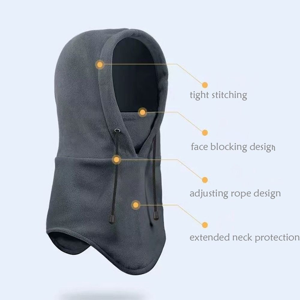 قناع وجه كامل من الصوف القطبي  - مراجعة Balaclava Ski Mask وسعره