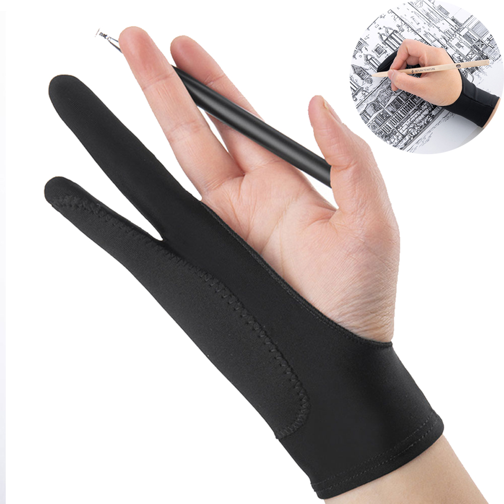 قفاز رسم ببصمة إصبعين واحدين،  - مراجعة Touch Screen Gloves وسعره