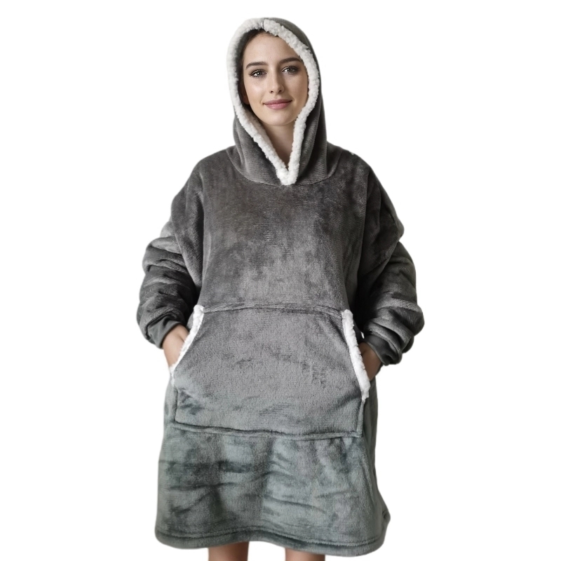 يمكن ارتداؤها الكبار سوبر لينة - مراجعة Sherpa Hoodie Fleece وسعره