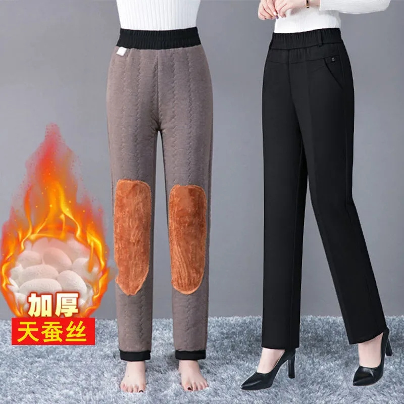 مستقيم الساق السراويل الإناث خ - مراجعة Corduroy Pant Warm وسعره