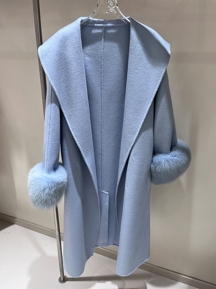 معطف صوف جديد لعام 2025 مع أصف - مراجعة Wool Coat Peacoat وسعره