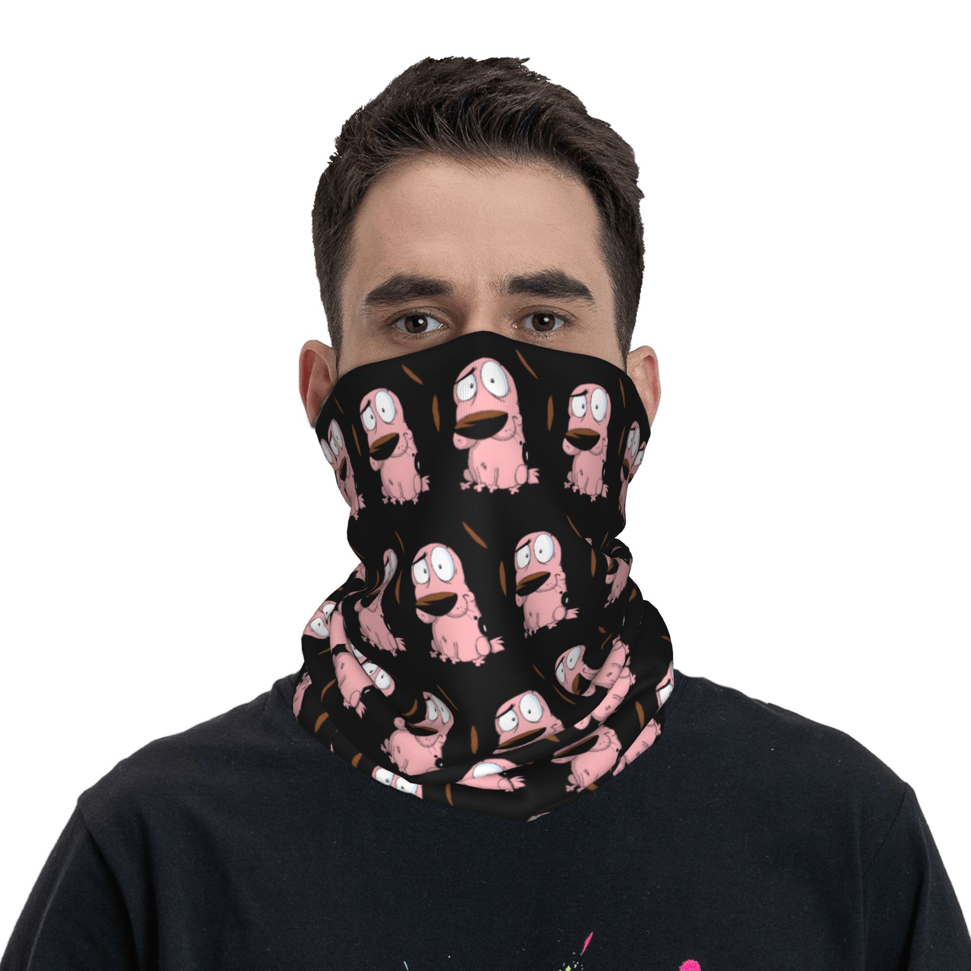 وشاح رقبة شتوي مخصص بتصميم كلب - مراجعة Neck Gaiter Fleece وسعره