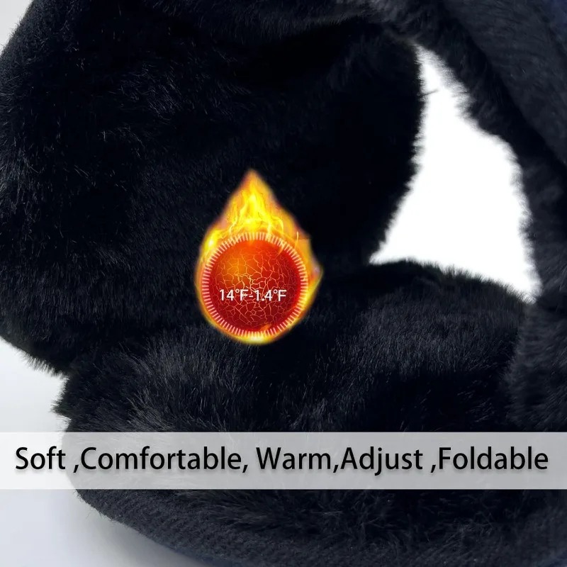أغطية أذن شتوية كبيرة قابلة لل - مراجعة Earmuffs Foldable وسعره