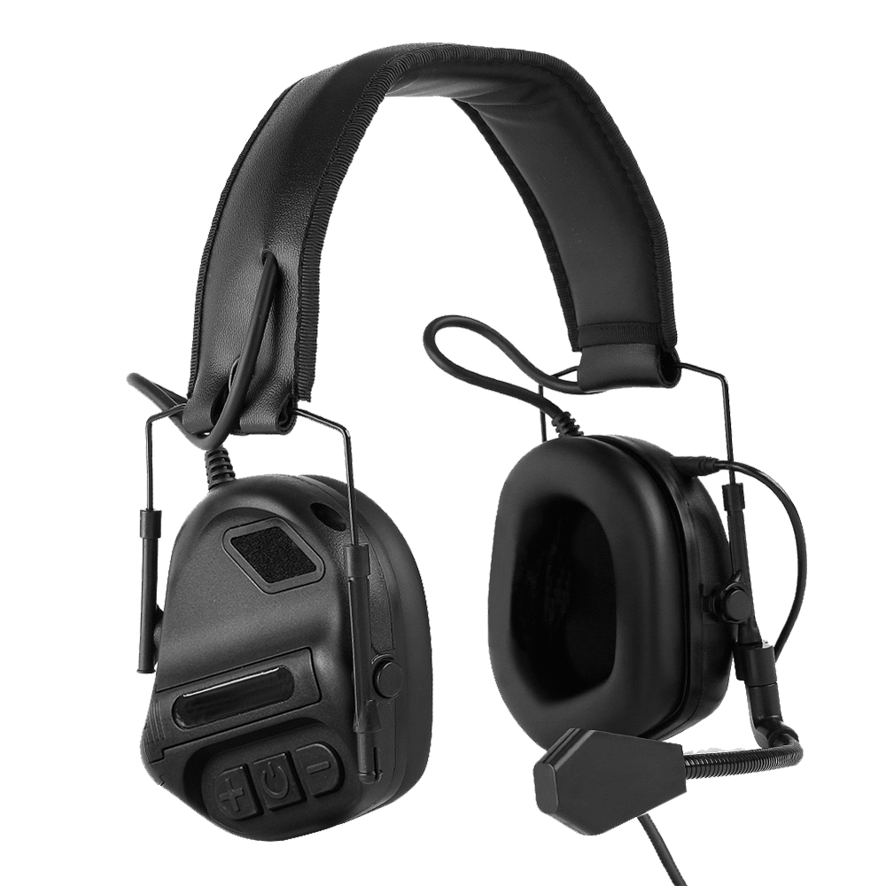 BOOIU التكتيكية الإلكترونية اط - مراجعة Earmuffs Foldable وسعره