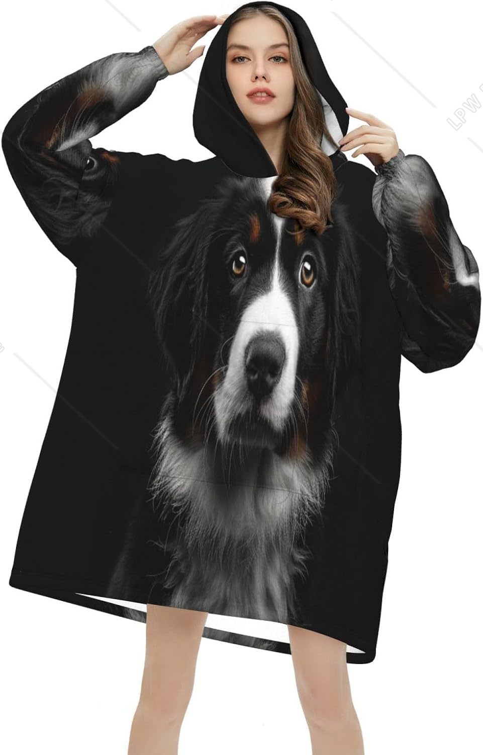 بطانية قابلة للارتداء على شكل  - مراجعة Sherpa Hoodie Fleece وسعره