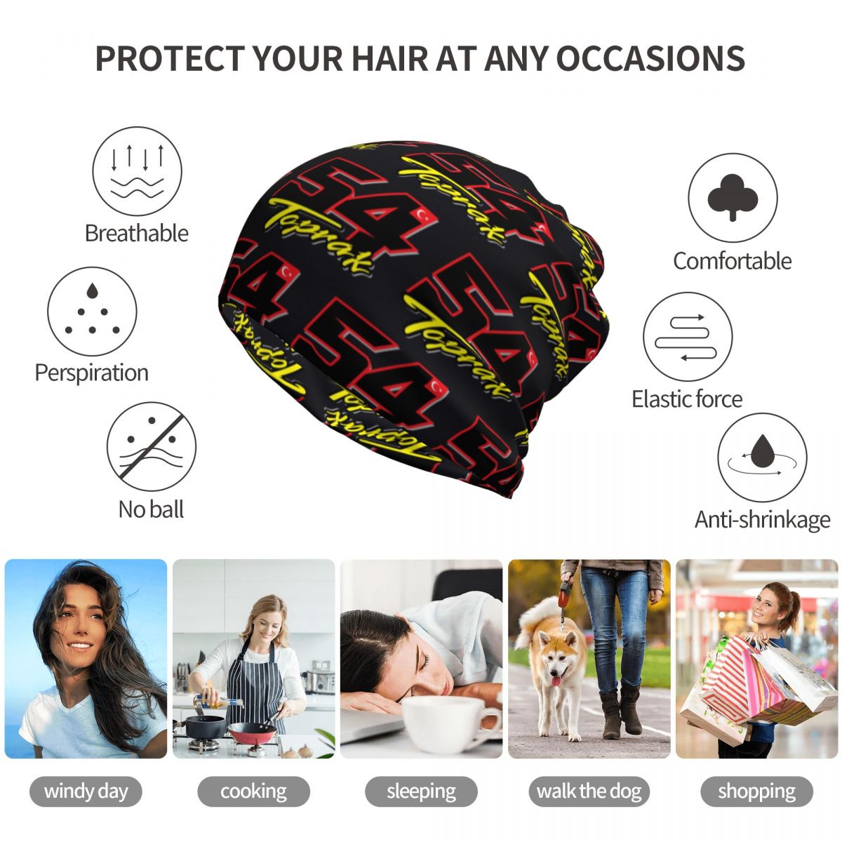 Toprak Razgatlioglu 54 باندانا - مراجعة Knit Beanie Hat Warm وسعره