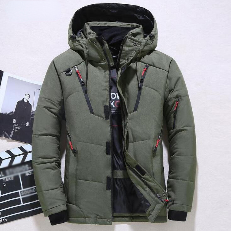 أسفل سترة الذكور الشتاء الرجال - مراجعة Down Jacket Packable وسعره