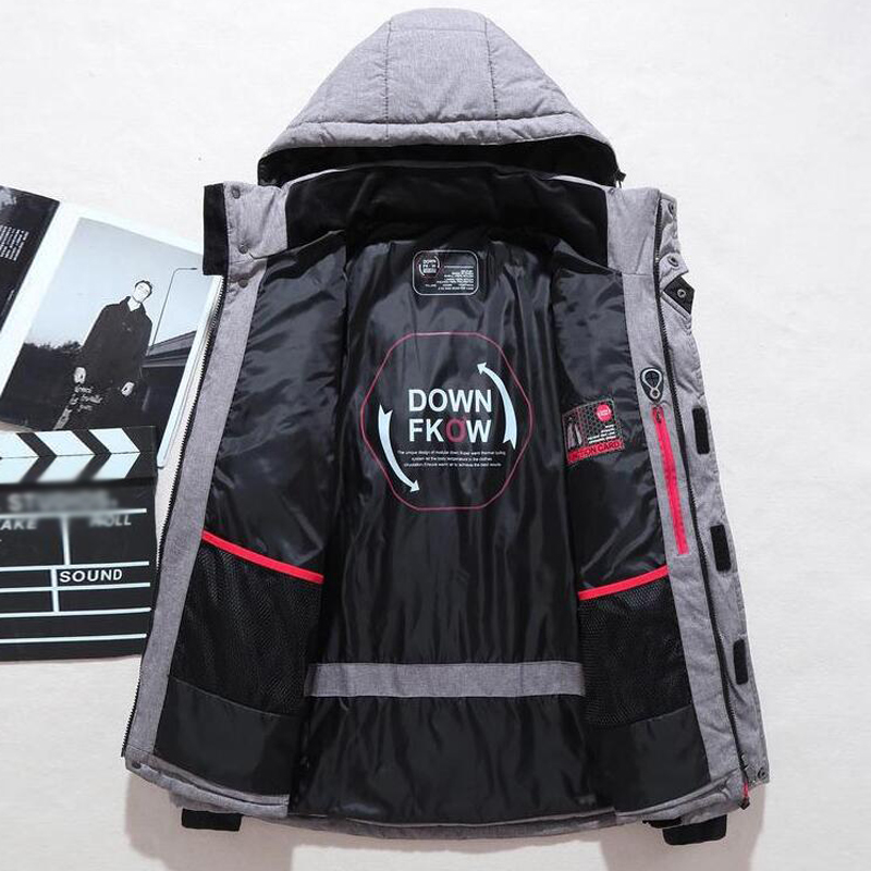 أسفل سترة الذكور الشتاء الرجال - مراجعة Down Jacket Packable وسعره