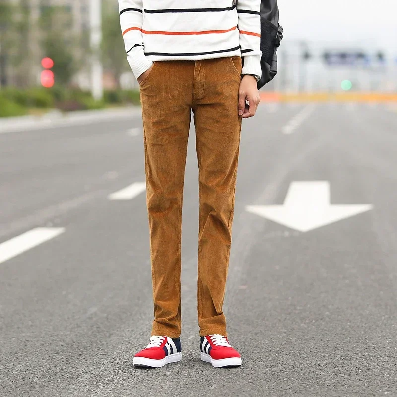 سروال قصير غير رسمي للرجال ، ب - مراجعة Corduroy Pant Warm وسعره
