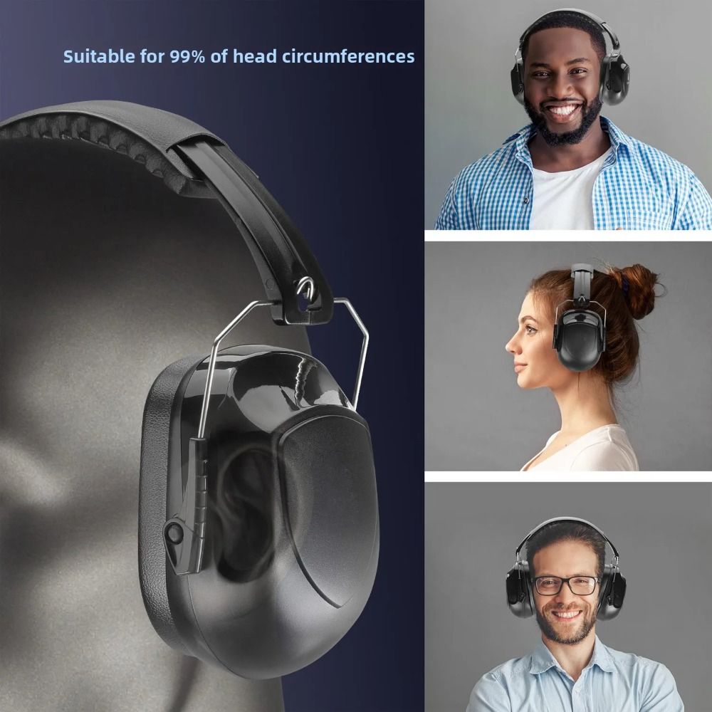 سماعات أذن عازلة للصوت من مادة - مراجعة Earmuffs Foldable وسعره