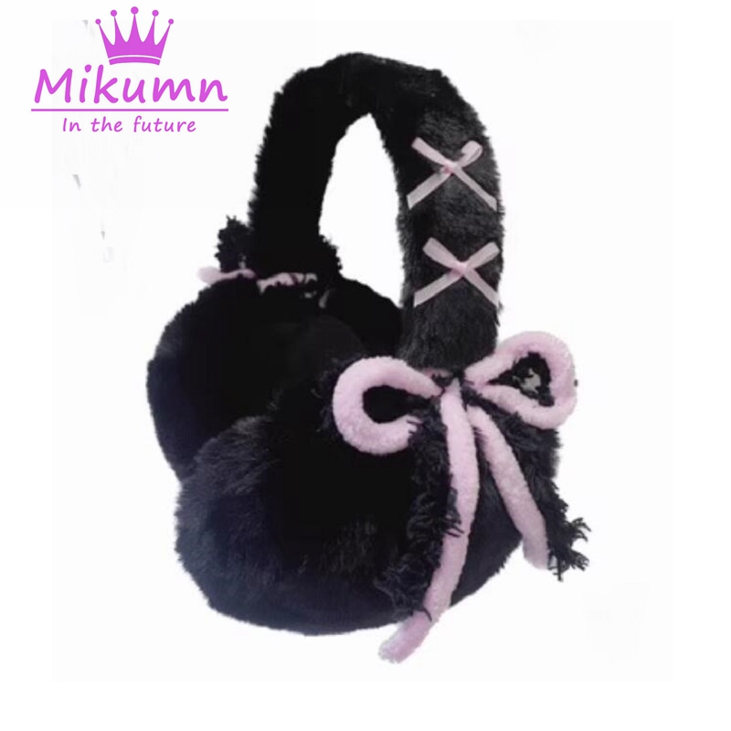 Mikumn Harajuku Y2k لطيف الحلو - مراجعة Earmuffs Foldable وسعره