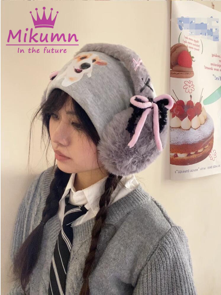 Mikumn Harajuku Y2k لطيف الحلو - مراجعة Earmuffs Foldable وسعره