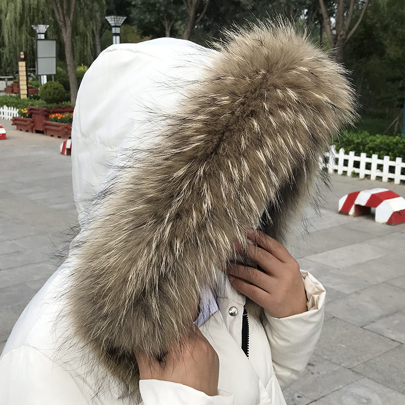 الفراء الحقيقي طوق ل معطف بارك - مراجعة Shawl Wrap Winter وسعره