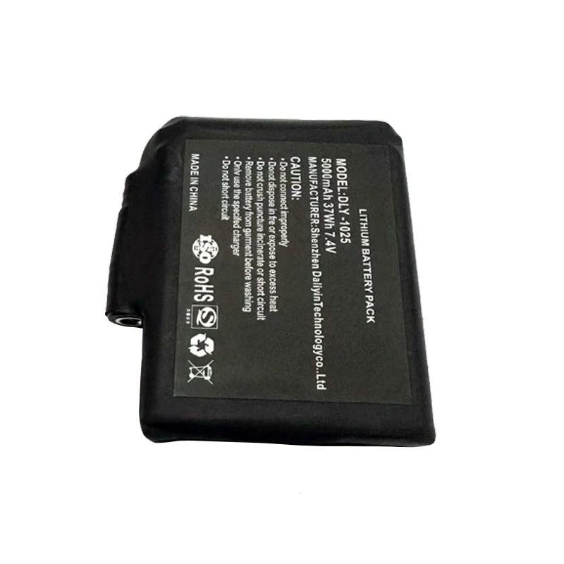 بطارية ليثيوم بوليمر جديدة عال - مراجعة Heated Vest Battery وسعره