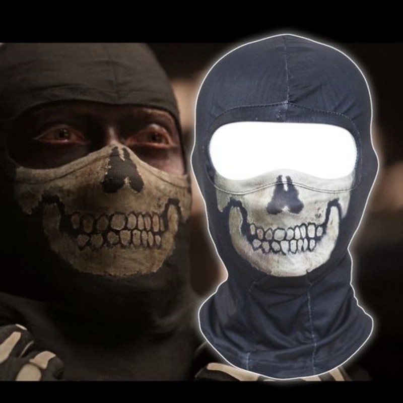 لعبة COD شبح الجمجمة تأثيري مخ - مراجعة Balaclava Ski Mask وسعره