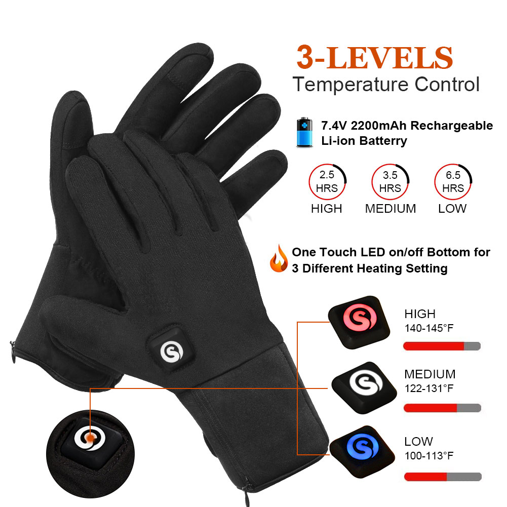 قفازات دراجة نارية كهربائية سا - مراجعة Hand Warmer Electric وسعره