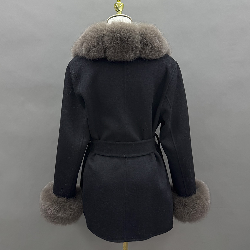 معطف صوف JANEFUR 2026 مع ياقة  - مراجعة Wool Coat Peacoat وسعره