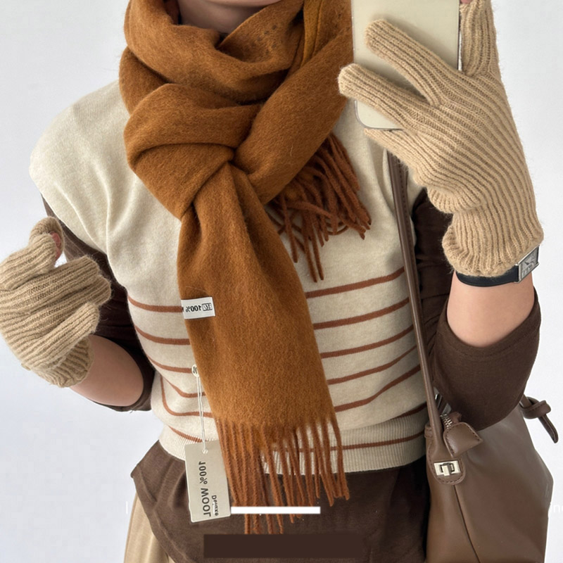 أنيقة نوعية جيدة 100% وشاح من  - مراجعة Wool Scarf Men وسعره