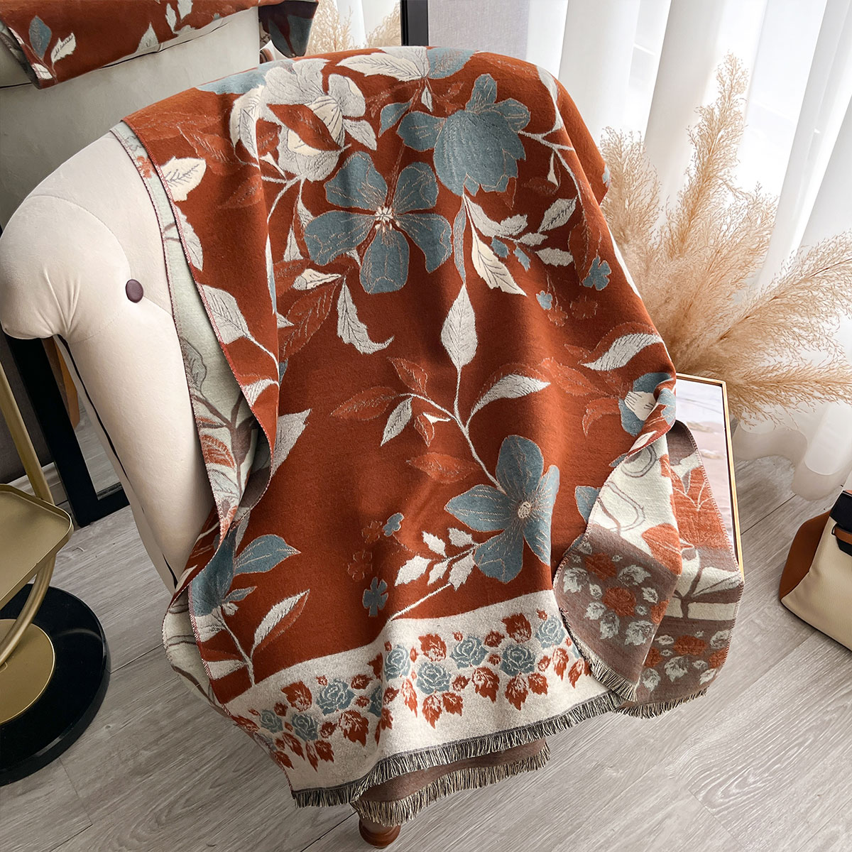 المرأة رشاقته الفاخرة الشتاء ب - مراجعة Shawl Wrap Winter وسعره