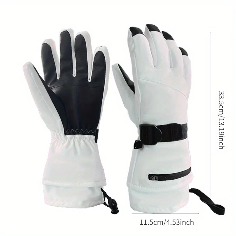 قفازات تزلج حرارية مقاومة للما - مراجعة Snow Glove Insulated وسعره