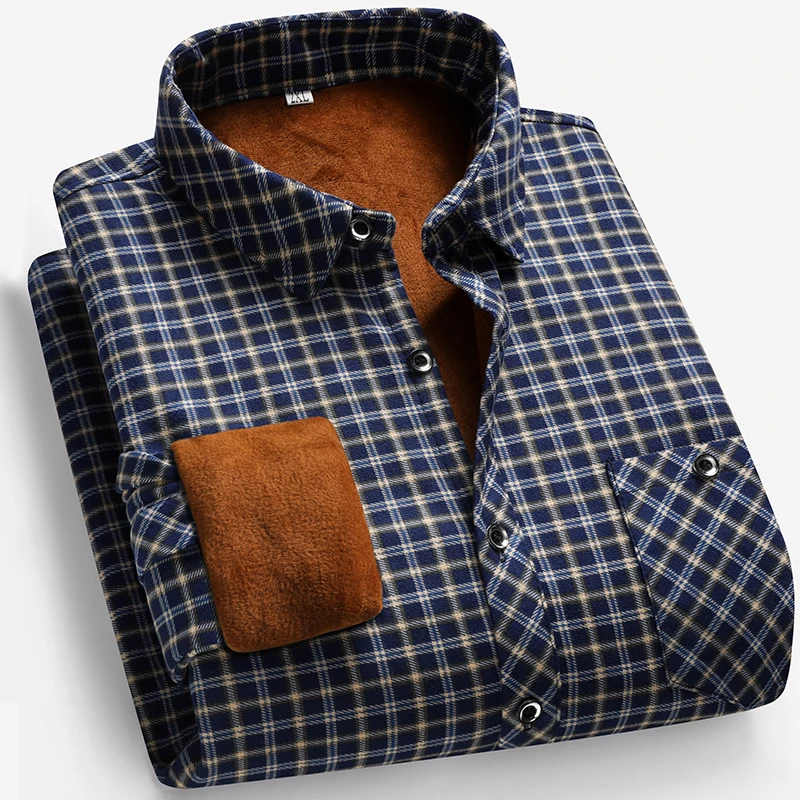 قميص رجالي طويل الأكمام مبطن ب - مراجعة Flannel Shirt Lined وسعره