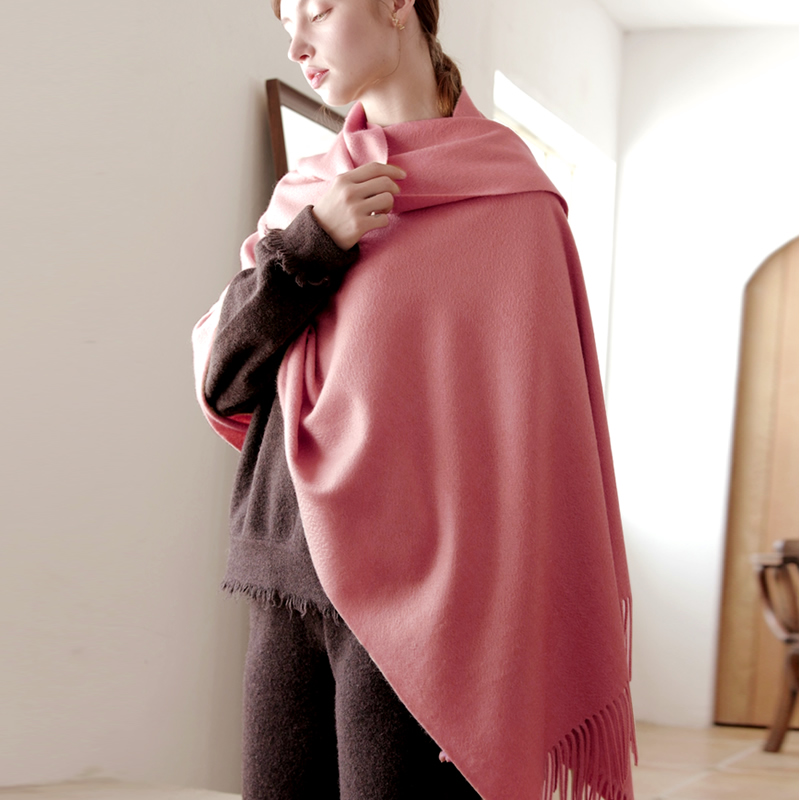 الصوف الشتاء وشاح المرأة شال أ - مراجعة Shawl Wrap Winter وسعره